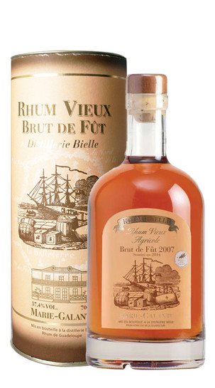 Rum Vieux Agricole 'Brut de Fut' Bielle 2007