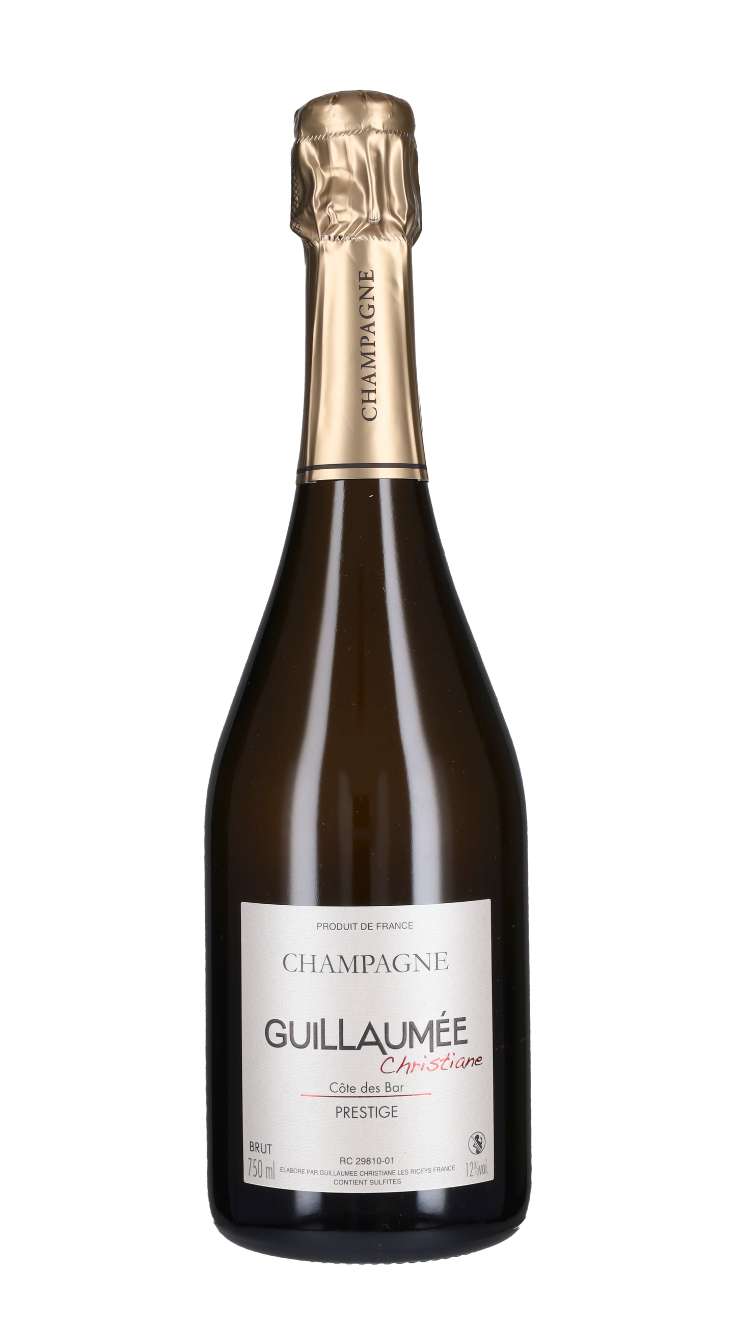 Champagne Brut 'Prestige' Christiane Guillaumée